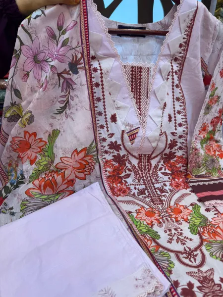 Stitched Swizz Lawn Collection 1.1